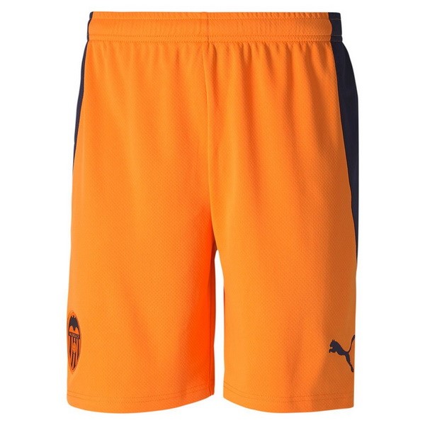 Pantalones Valencia Segunda 2020-2021 Naranja